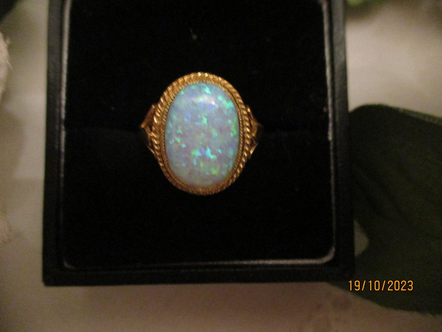 An Opal Ring .