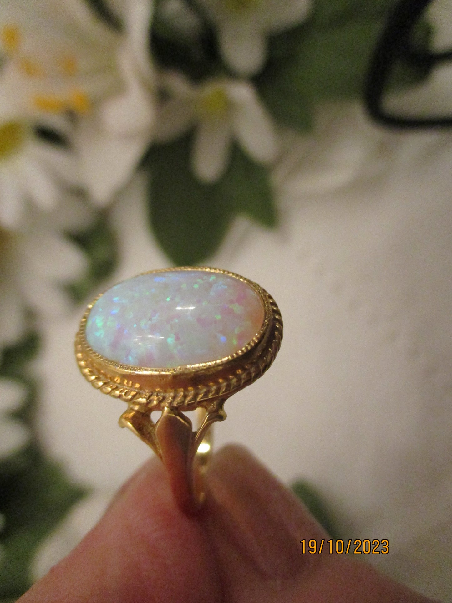 An Opal Ring .