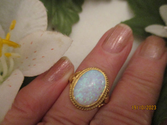 An Opal Ring .
