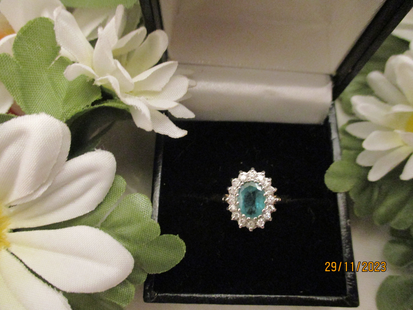 Emerald and Diamond Ring.